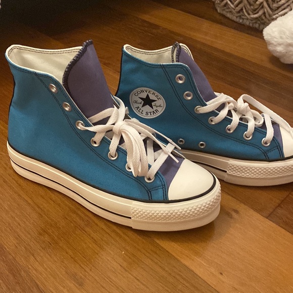 Multi-Blue all star converse - Picture 9 of 13
